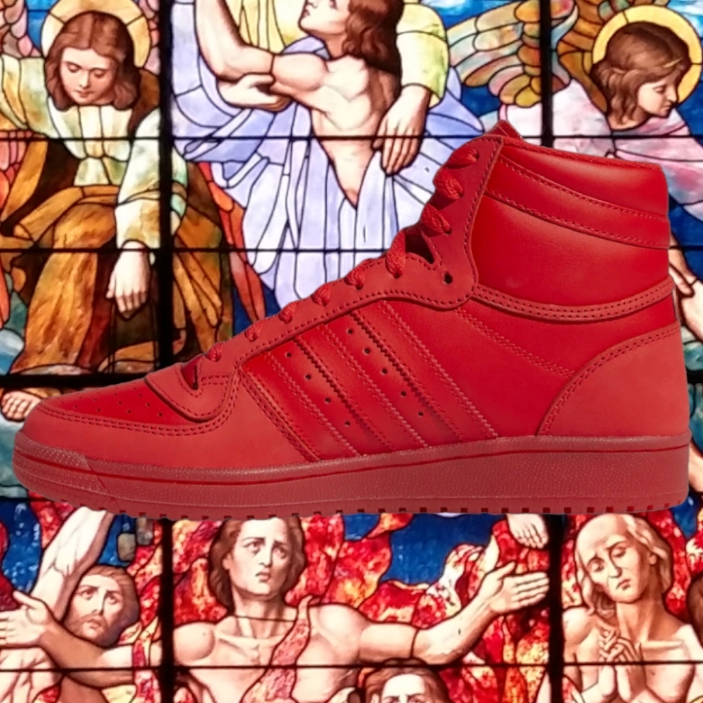 Adidas Top Ten all Red